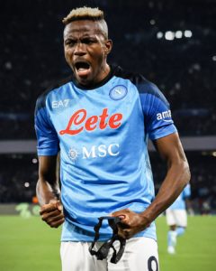 Osimhen scores as Napoli edge Roma