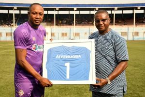 Dele Aiyenugba relishes being honoured by Enyimba