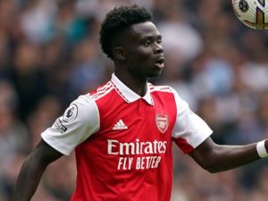 EPL: Arsenal trigger Saka's extension clause