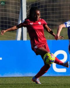 Toni Payne at the double as Sevilla cruise to an away win