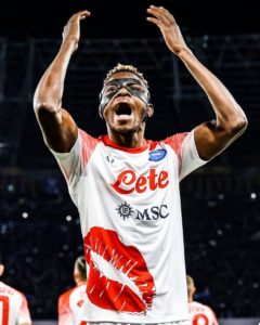 Osimhen continues scoring form as he scores against Cremonese