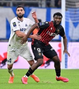 Terem Moffi fires blank on Nice's derby