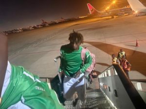CAFCC: Motema Pembe departs Luanda for Nigeria