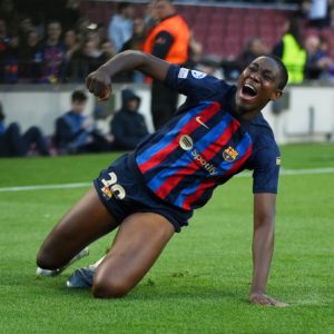 WUCL: Oshoala scores and assists as Barcelona reach semifinal
