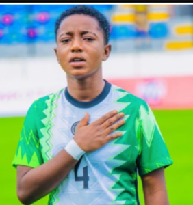 Super Falcons midfielder Deborah joins America University Female Football Team