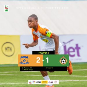 NPFL LaLiga U-15 Promise: Sunshine Stars progress to quarter final after win against Kwara United