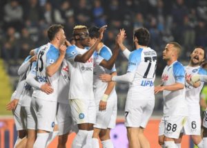 Serie A: Osimhen rejoices as Inter capitulate at San Siro, calls for celebration in Naples