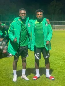Lobi Stars welcome retunrnees Akile and Kamaga from the national teams