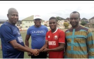 NPFL: Young teenager Kenneth Bags Rangers Int'l Fc POTM Award