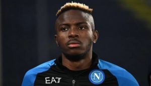 UCL: Osimhen out of Milan, Napoli clash