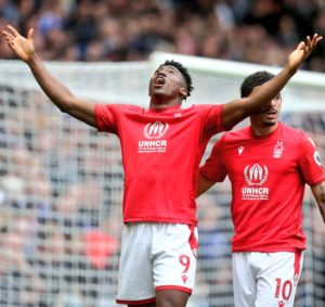 EPL: Taiwo Awoniyi with back-to-back braces for Nottingham Forest