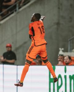 Ibrahim Aliyu scores, assist in Houston Dynamo's Cup win