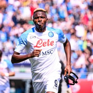 Serie A: Osimhen scores 30th goal of the season in all competition
