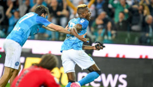 “I am overwhelmed right now. It’s an amazing feeling.” Osimhen after a successful night with Napoli