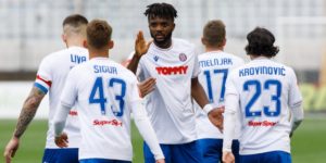 Chidozie Awaziem scores HNK Hajduk Split's win over NK Osijek