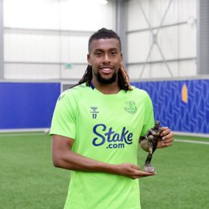 Alex Iwobi emerges Everton’s Players’ Player of the season