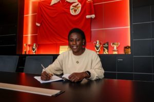Christy Ucheibe extends stay with Benfica