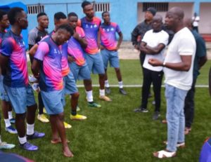 Emotional moment as Nasarawa United chairman gives hope to players