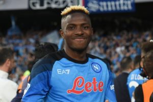 Transfer: Osimhen’s agent meets with Napoli to discuss the future of the Nigerian