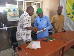 Newly appointed acting general manager of Plateau United formally takes over