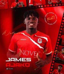 Transfer: James Ajako moves to FUS Rabat in Morocco after cutting ties with Akwa United