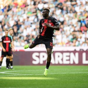 Watch as Man of the Match Victor Boniface brace Leverkusen pass Mönchengladbach