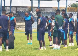 Rivers United will stop at nothing. Training towards the big day continues