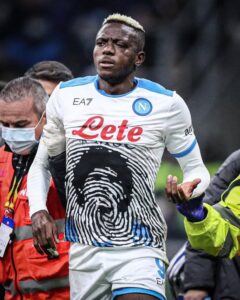 Update: Osimhen’s agent relaxes decision to take legal action against Napoli