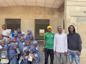 Ovoke shows heart gold, spends time with children in Ilorin
