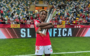 Another height, another success, Ucheibe celebrates herself