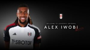 EPL: Iwobi joins Fulham from Everton