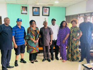 NWFL boss Nkechi Obi pays courtesy visit to Imo sports commissioner as they deliberate on plans for 2023/2024 league season