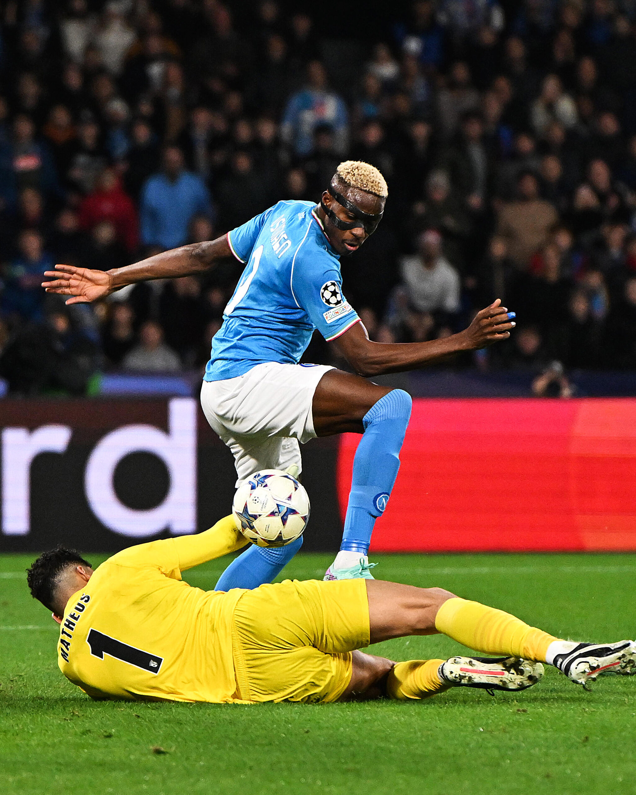 UCL: Osimhen scores as Napoli win to progress to R16