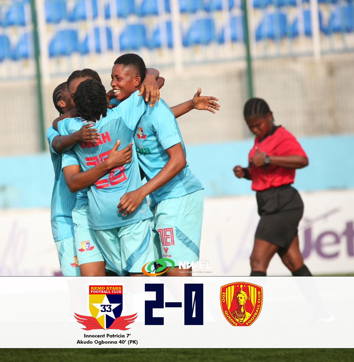 Remo Stars Ladies earn first win against Edo Queens