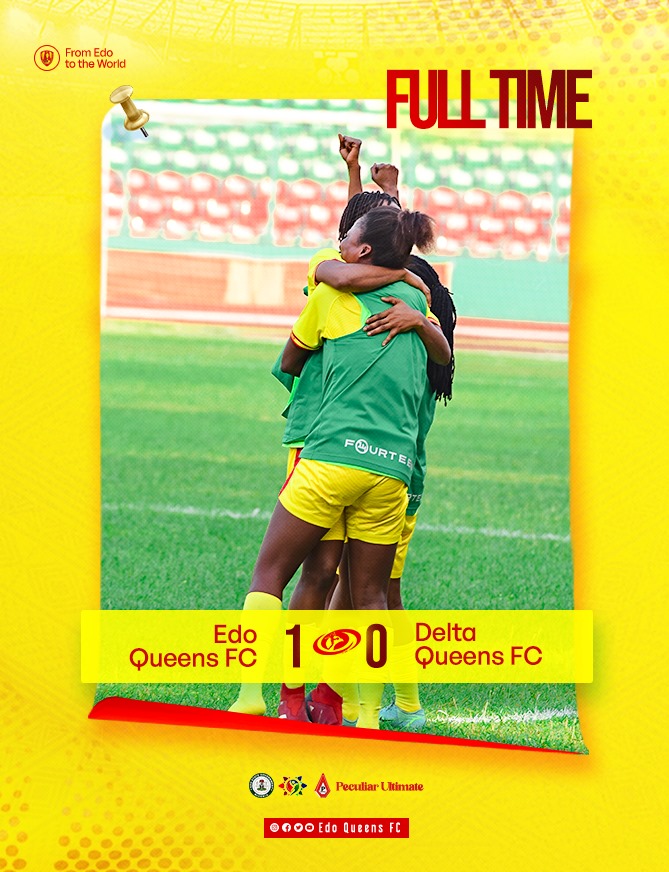 Edo Queens pip Delta Queens to go top as Royal Queens earn first win of the season