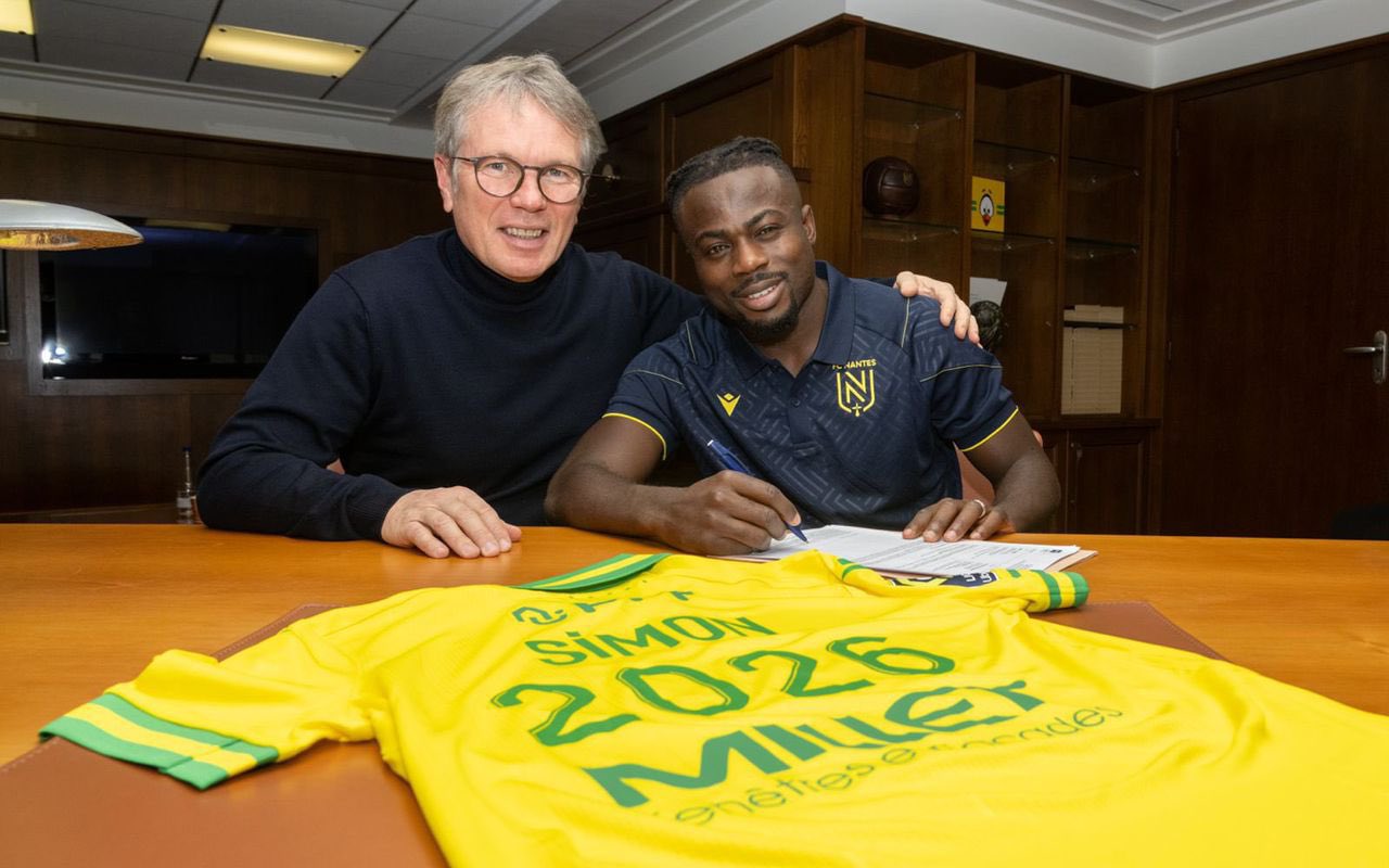 Official: Moses Simon and Nantes renewal vows for two more years