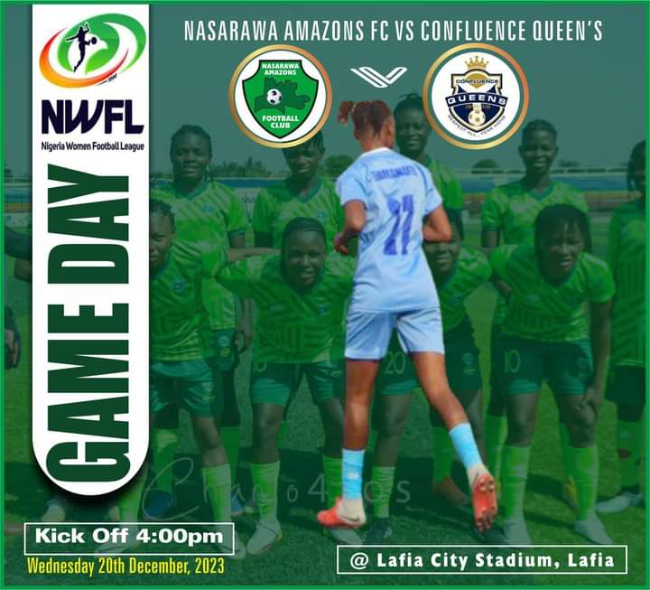 NWFL - Nasarawa Amazons target maximum points against visiting Confluence Queens