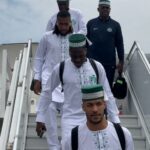 AFCON 2023: Super Eagles land in Abidjan in style!