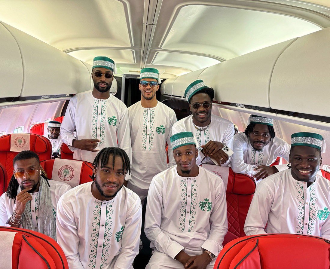 AFCON 2023: Super Eagles off to Côte d’Ivoire in White and Green