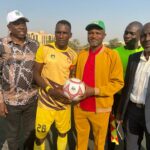 NNL - Emmanuel Attah presents Wikki Tourists, NAF FC new official league ball