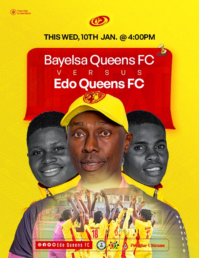 NWFL matchday 7: Moses Aduku eyes Bayelsa Queens scalp in grimy battle as women Premiership football returns 