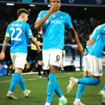 UCL: Victor Osimhen scores on his return from AFCON as Napoli stage comeback draw against Barcelona