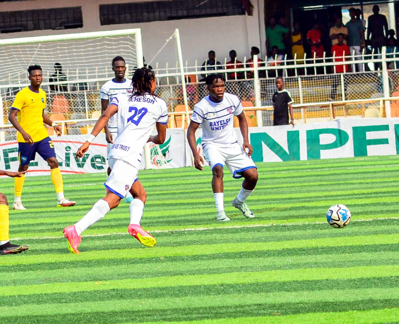 NPFL: Bayelsa United boost relegation fight with win over Akwa United in Eket