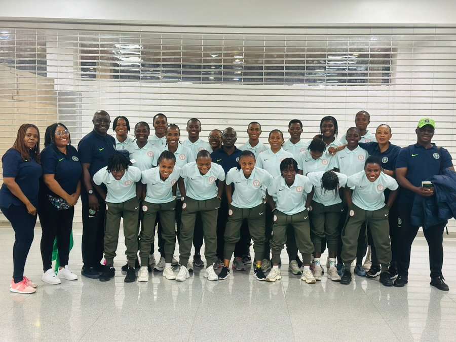 U17WWCQ: Flamingoes leave Nigeria for Cameroon ahead of clash with CAR