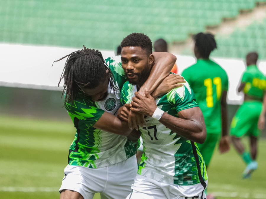AFCON 2023: Emmanuel Dennis reps Super Eagles against his Ivorian teammates (Video)