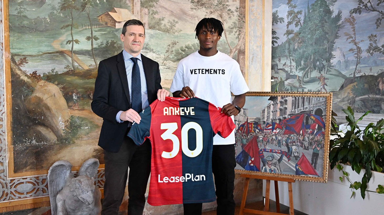 Transfers: David Ankeye completes switch to Genoa
