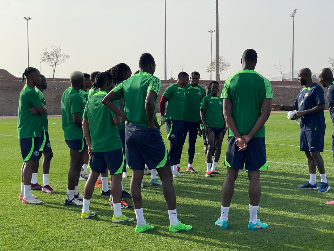 It’s a full house. Osayi-Samuel finally joins the Eagles squad in Morocco