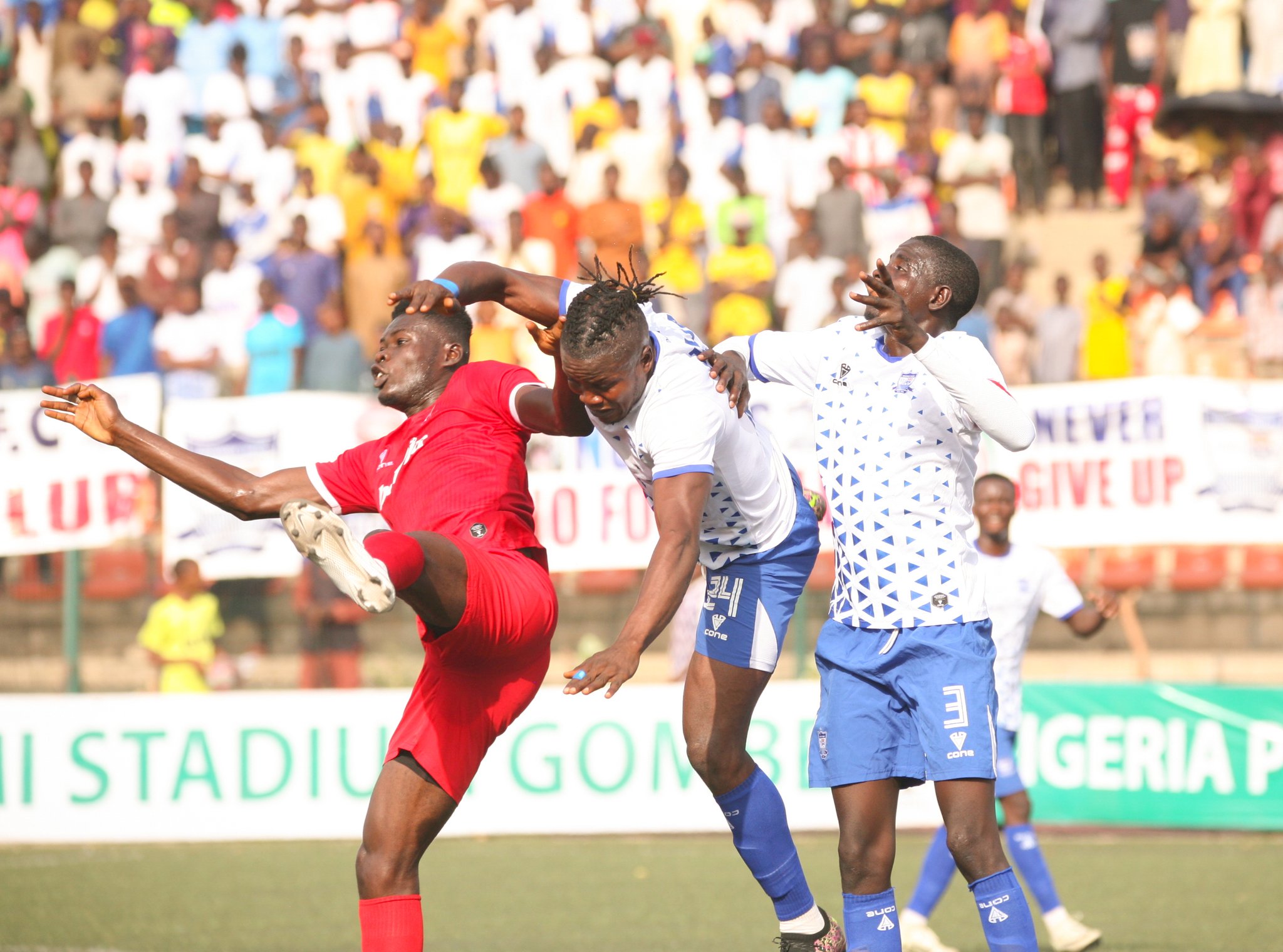 NPFL: Junior Nduka steals a point for Remo Stars in Gombe