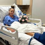 Ashleigh Plumptre undergoes successful surgery