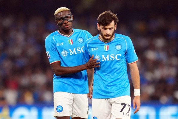 De Laurentiis unhappy with Osimhen, ready to partway with his star striker